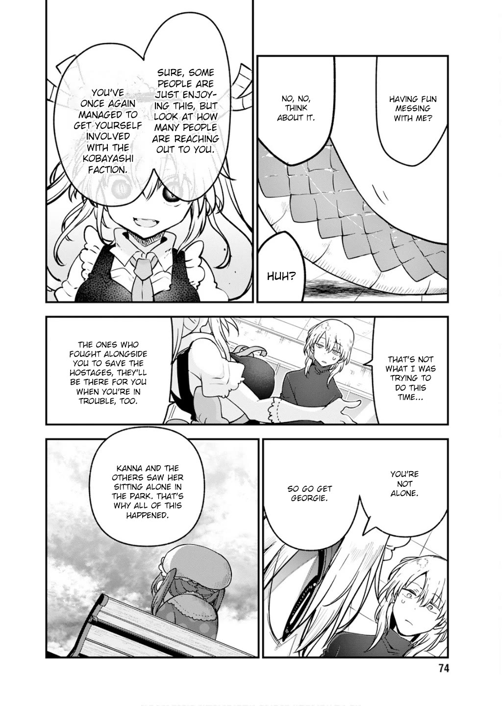 Miss Kobayashi's Dragon Maid: Ilulu Doesn't Understand Love chapter 157 page 10