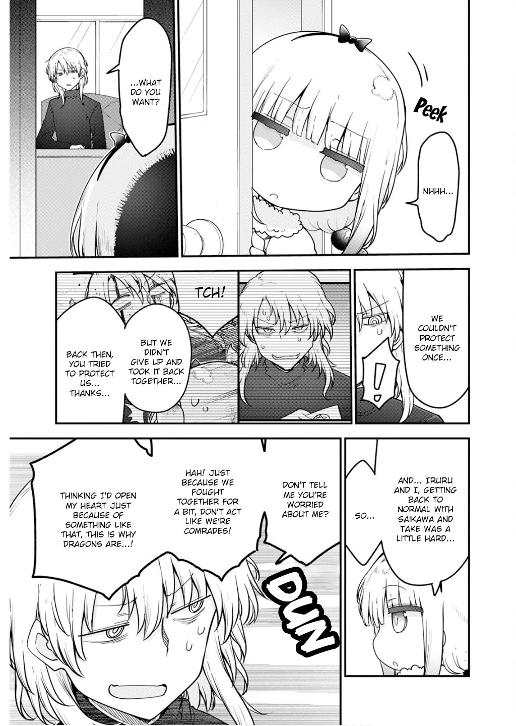 Miss Kobayashi's Dragon Maid: Ilulu Doesn't Understand Love chapter 157 page 3
