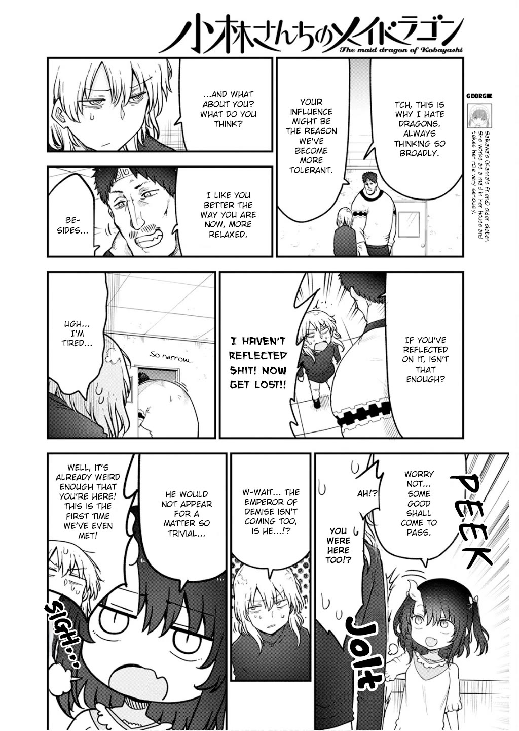 Miss Kobayashi's Dragon Maid: Ilulu Doesn't Understand Love chapter 157 page 8