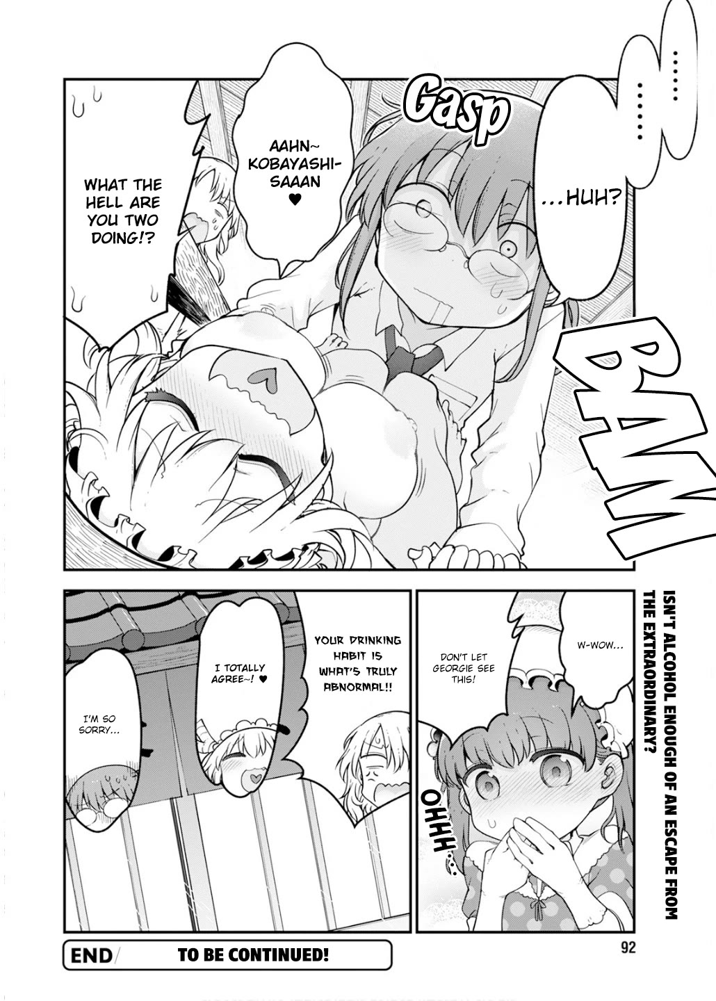 Miss Kobayashi's Dragon Maid: Ilulu Doesn't Understand Love chapter 158 page 14