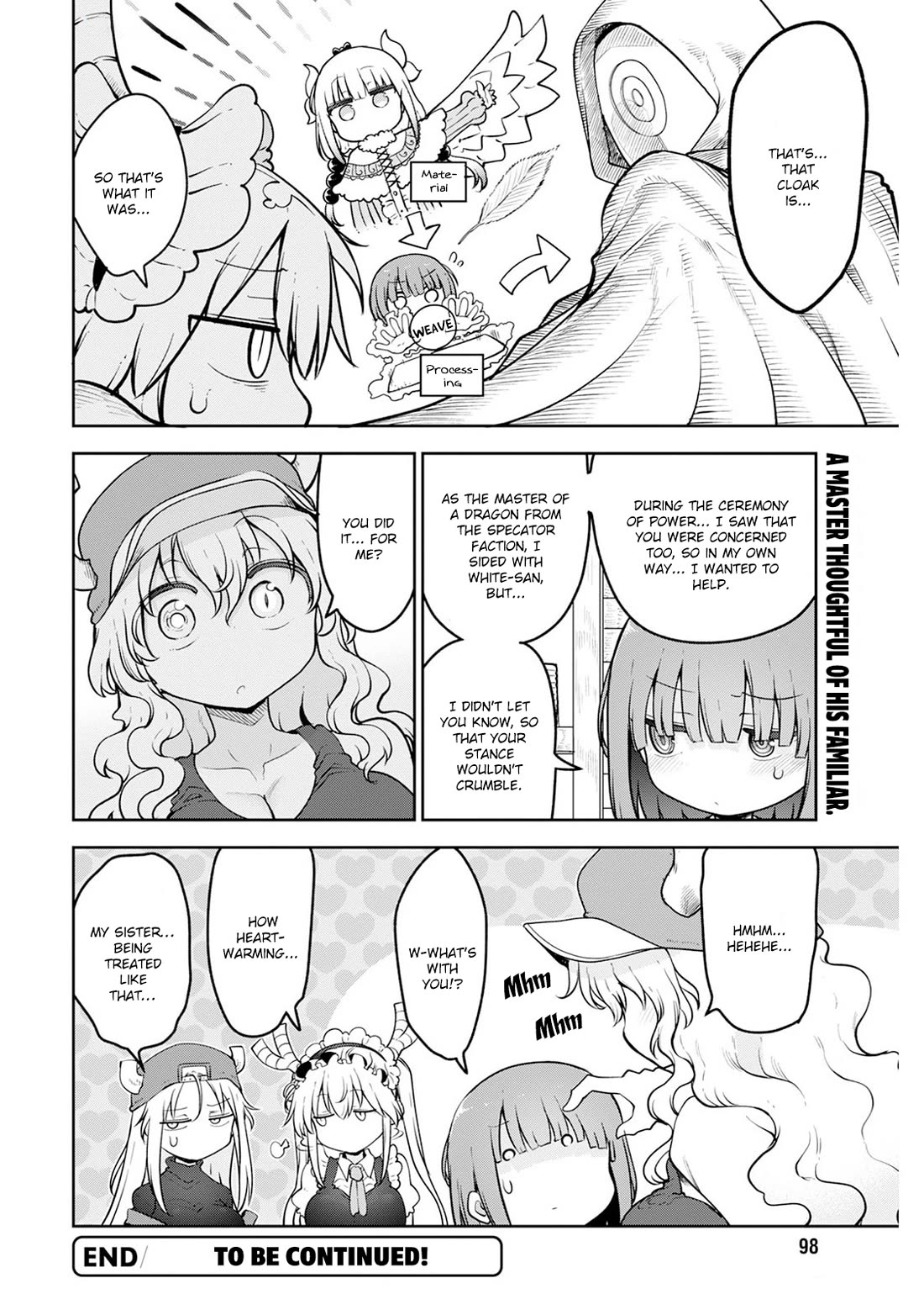 Miss Kobayashi's Dragon Maid: Ilulu Doesn't Understand Love chapter 159 page 14
