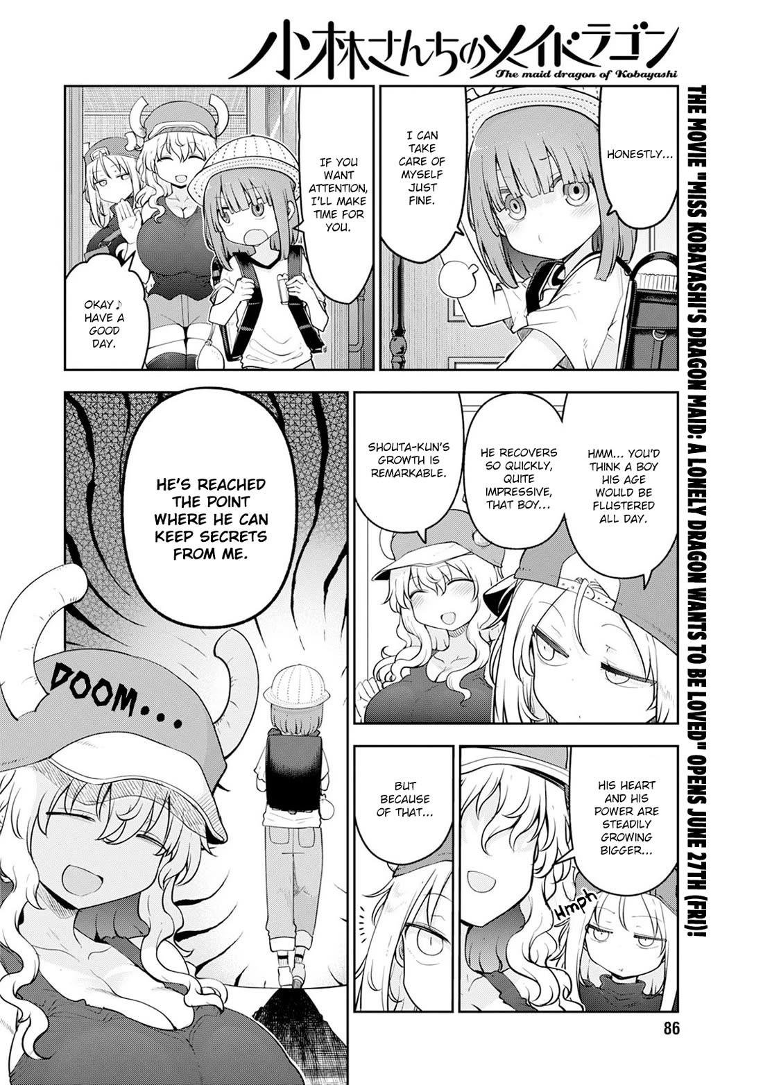 Miss Kobayashi's Dragon Maid: Ilulu Doesn't Understand Love chapter 159 page 2