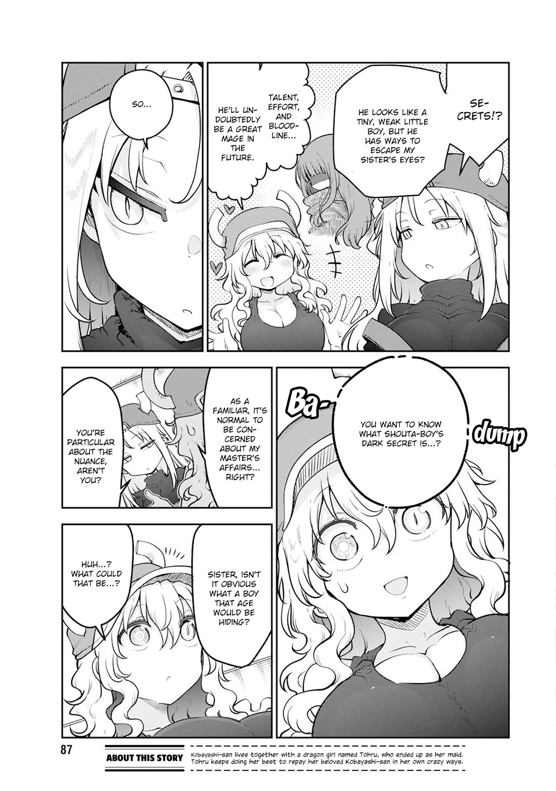 Miss Kobayashi's Dragon Maid: Ilulu Doesn't Understand Love chapter 159 page 3
