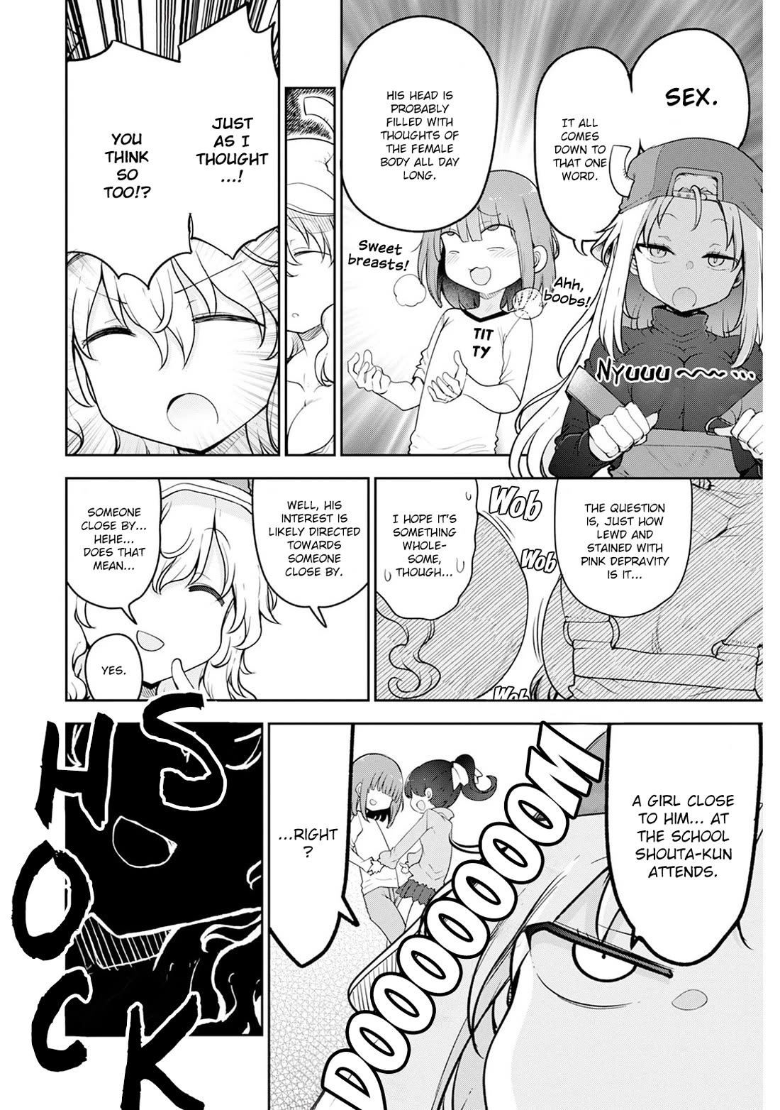 Miss Kobayashi's Dragon Maid: Ilulu Doesn't Understand Love chapter 159 page 4
