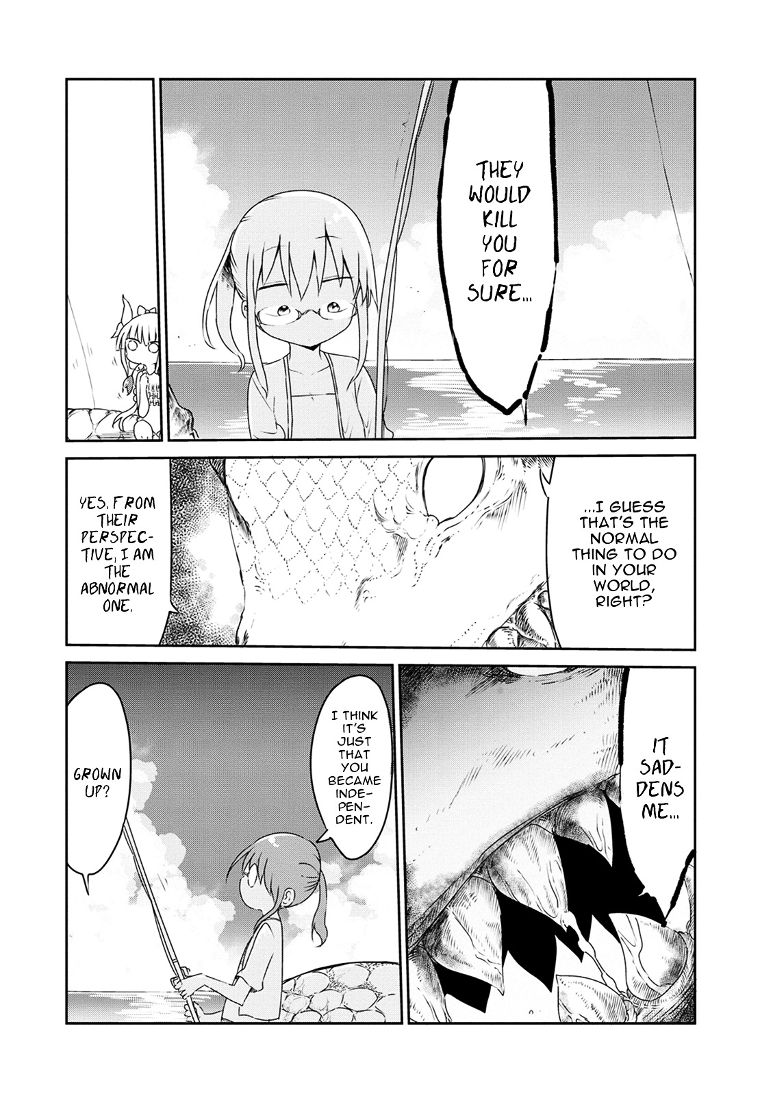 Miss Kobayashi's Dragon Maid: Ilulu Doesn't Understand Love chapter 16 page 11