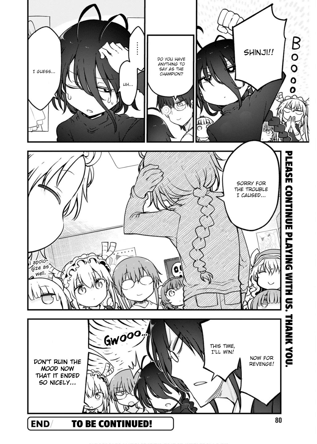 Miss Kobayashi's Dragon Maid: Ilulu Doesn't Understand Love chapter 160 page 14