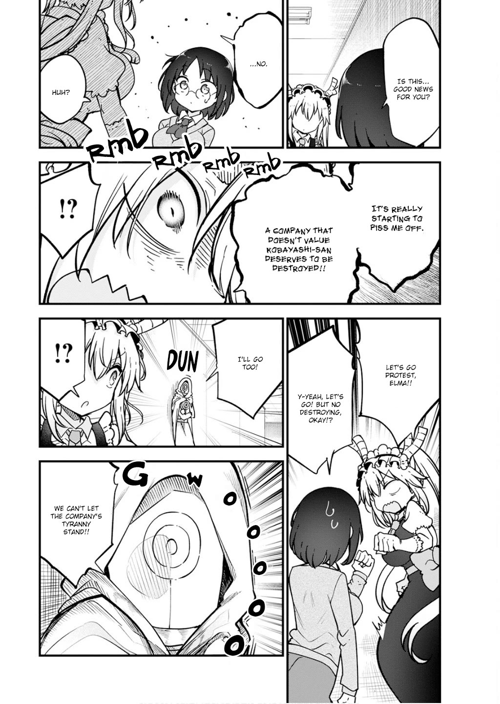 Miss Kobayashi's Dragon Maid: Ilulu Doesn't Understand Love chapter 161 page 10