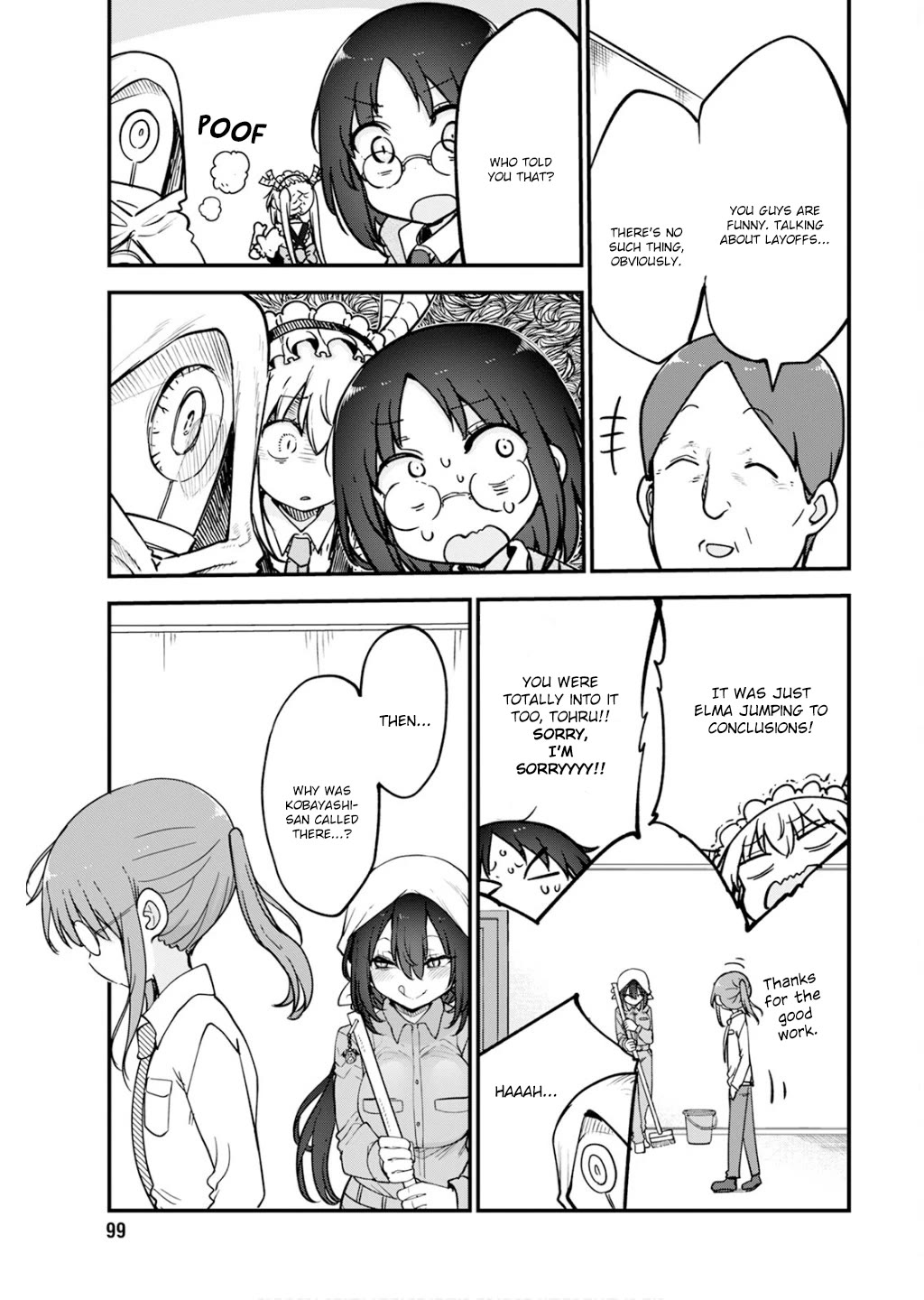 Miss Kobayashi's Dragon Maid: Ilulu Doesn't Understand Love chapter 161 page 13