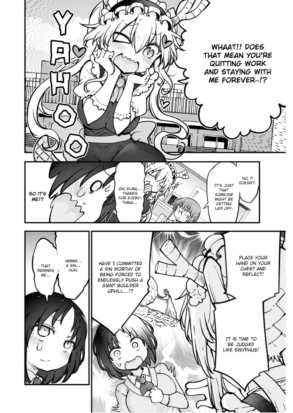 Miss Kobayashi's Dragon Maid: Ilulu Doesn't Understand Love chapter 161 page 2