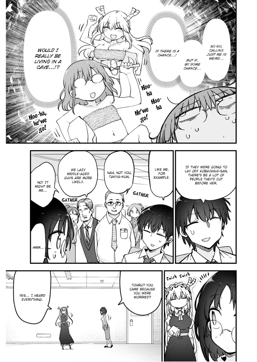 Miss Kobayashi's Dragon Maid: Ilulu Doesn't Understand Love chapter 161 page 9