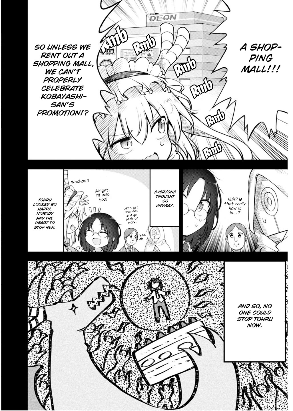 Miss Kobayashi's Dragon Maid: Ilulu Doesn't Understand Love chapter 162 page 4