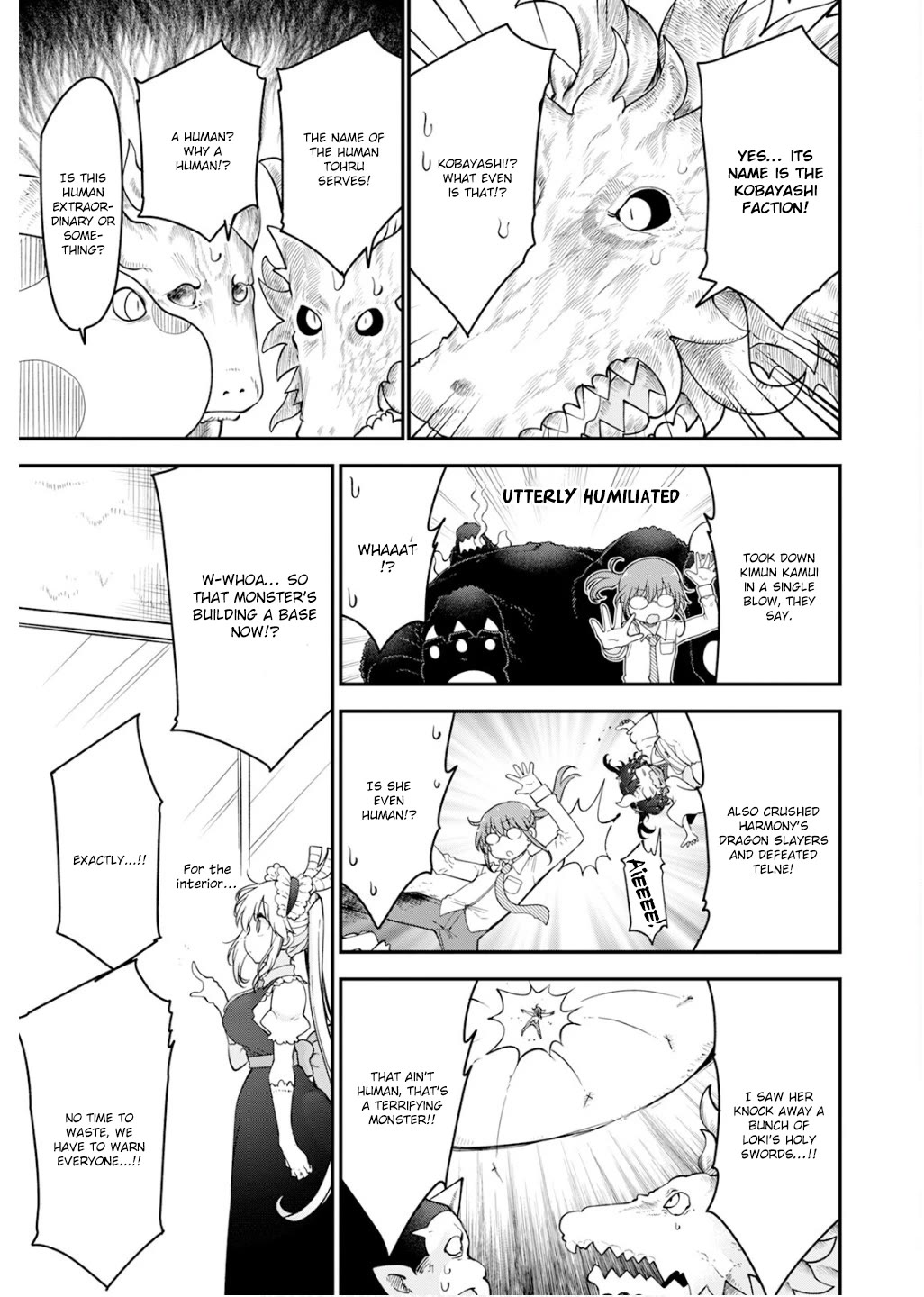 Miss Kobayashi's Dragon Maid: Ilulu Doesn't Understand Love chapter 162 page 7
