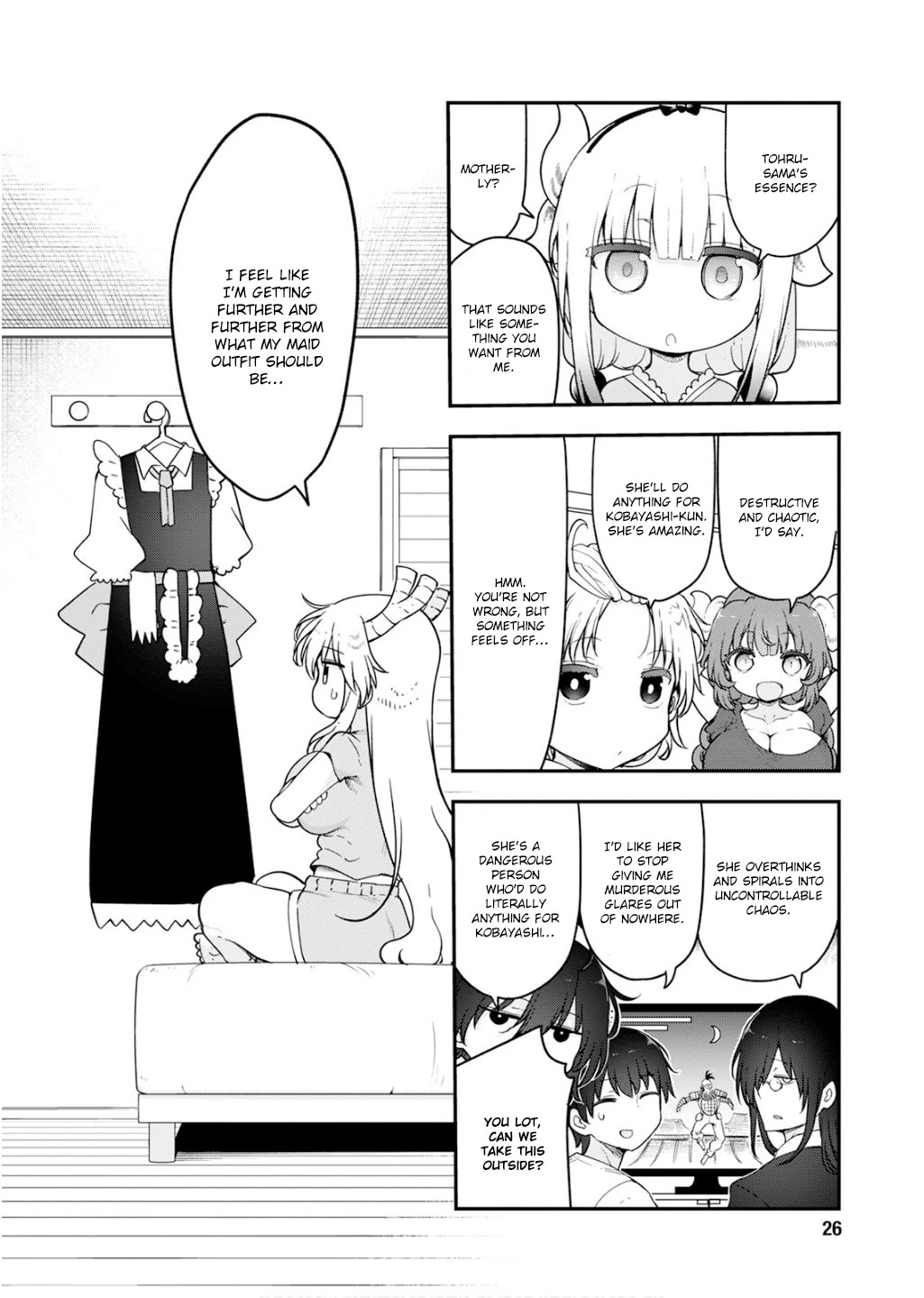 Miss Kobayashi's Dragon Maid: Ilulu Doesn't Understand Love chapter 164 page 11