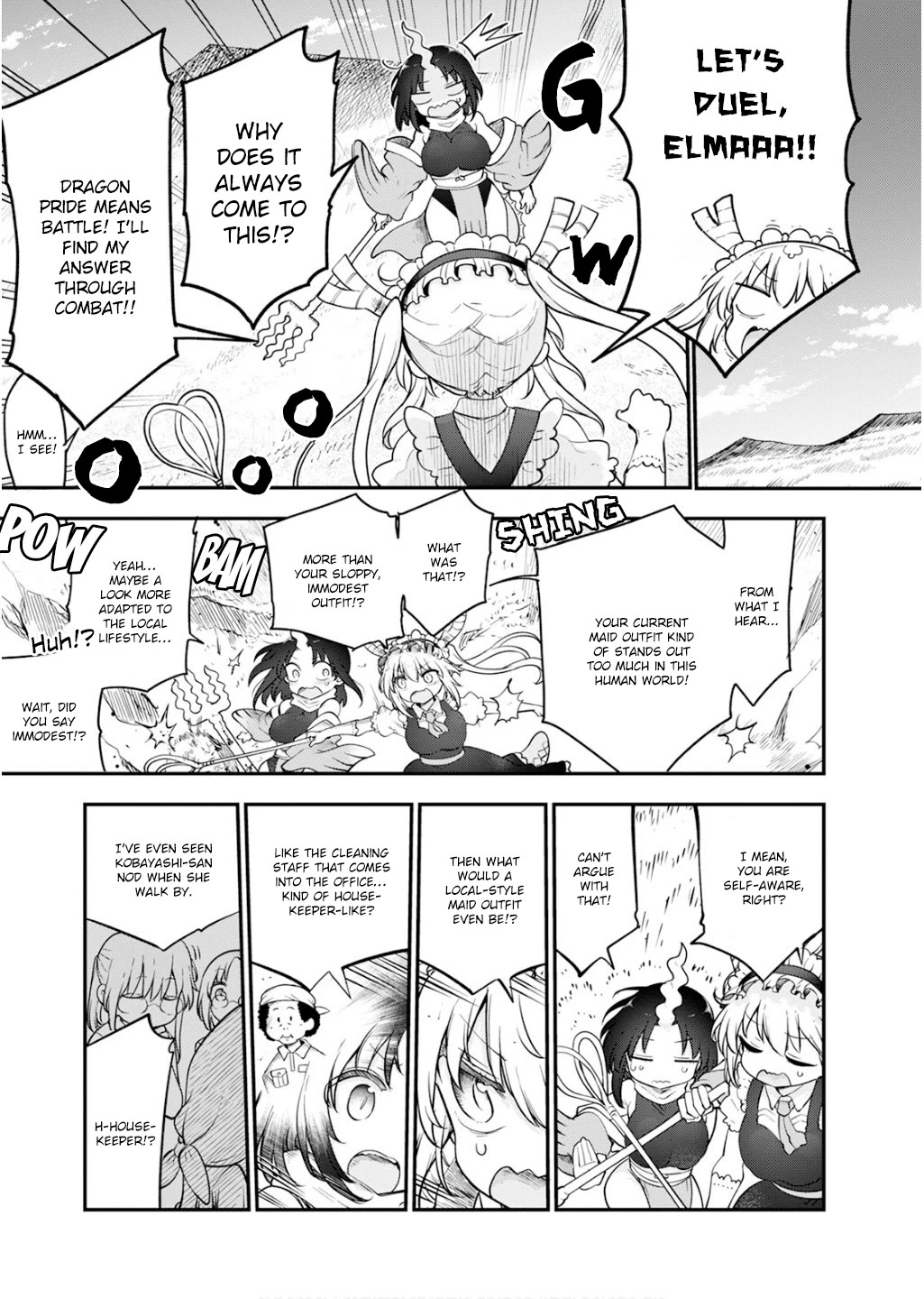 Miss Kobayashi's Dragon Maid: Ilulu Doesn't Understand Love chapter 164 page 8