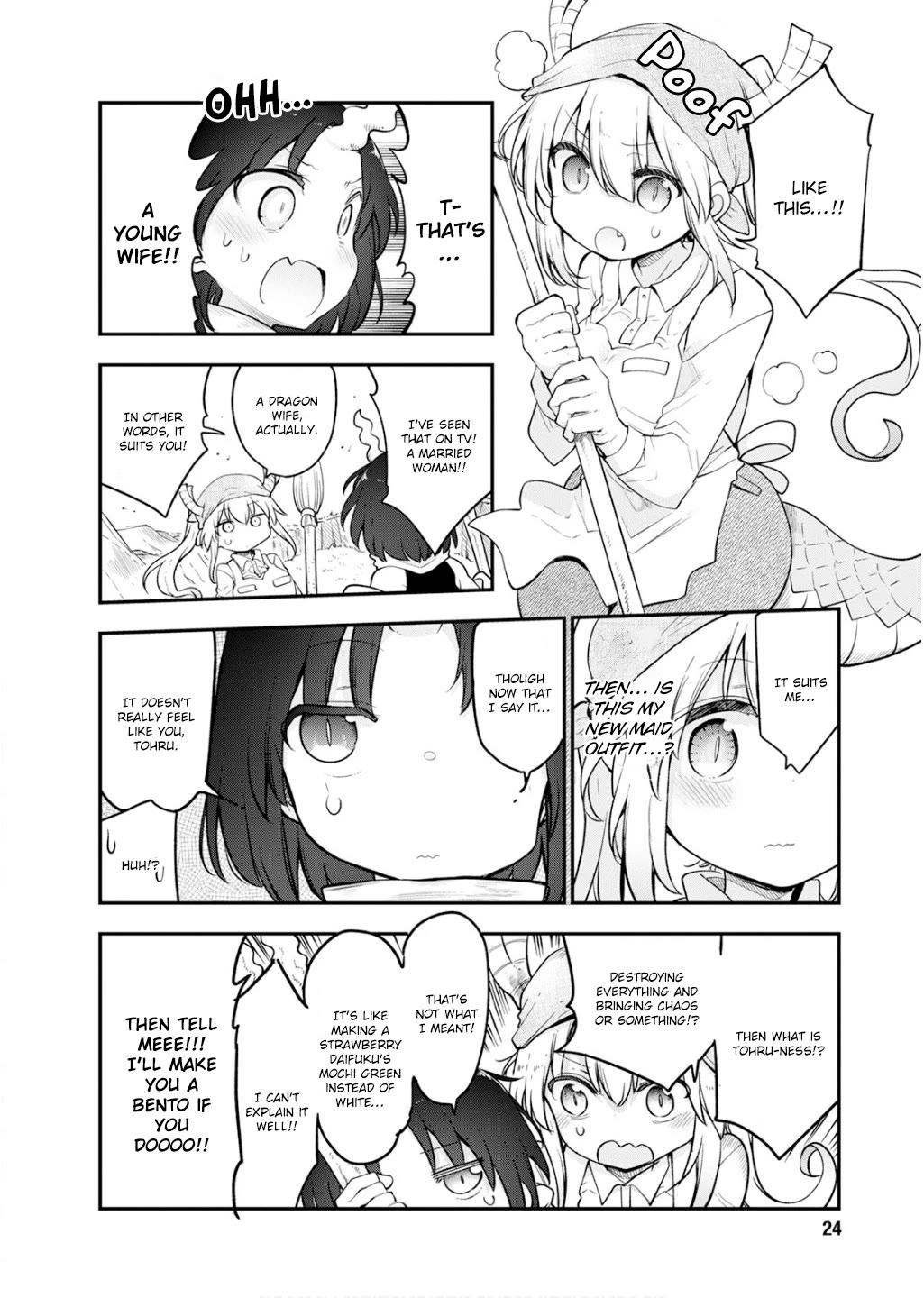 Miss Kobayashi's Dragon Maid: Ilulu Doesn't Understand Love chapter 164 page 9