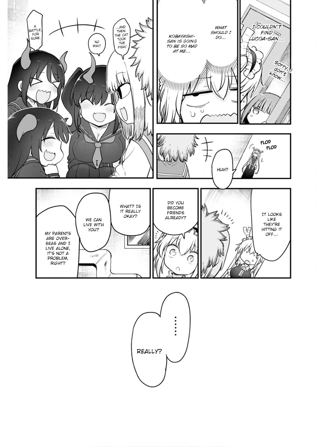 Miss Kobayashi's Dragon Maid: Ilulu Doesn't Understand Love chapter 165 page 13