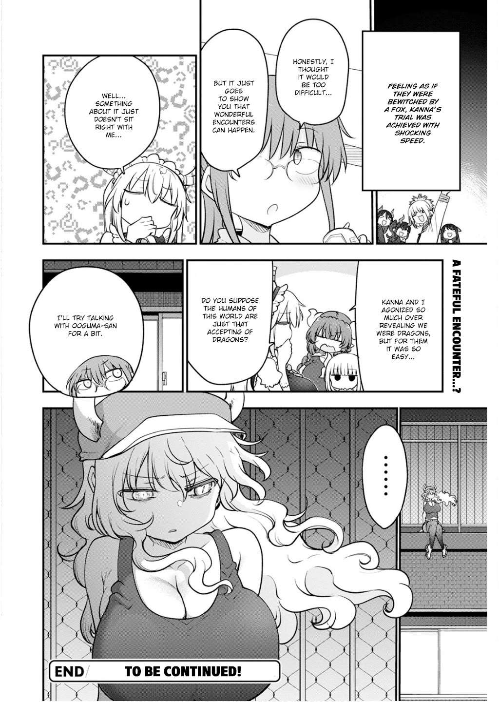 Miss Kobayashi's Dragon Maid: Ilulu Doesn't Understand Love chapter 165 page 14