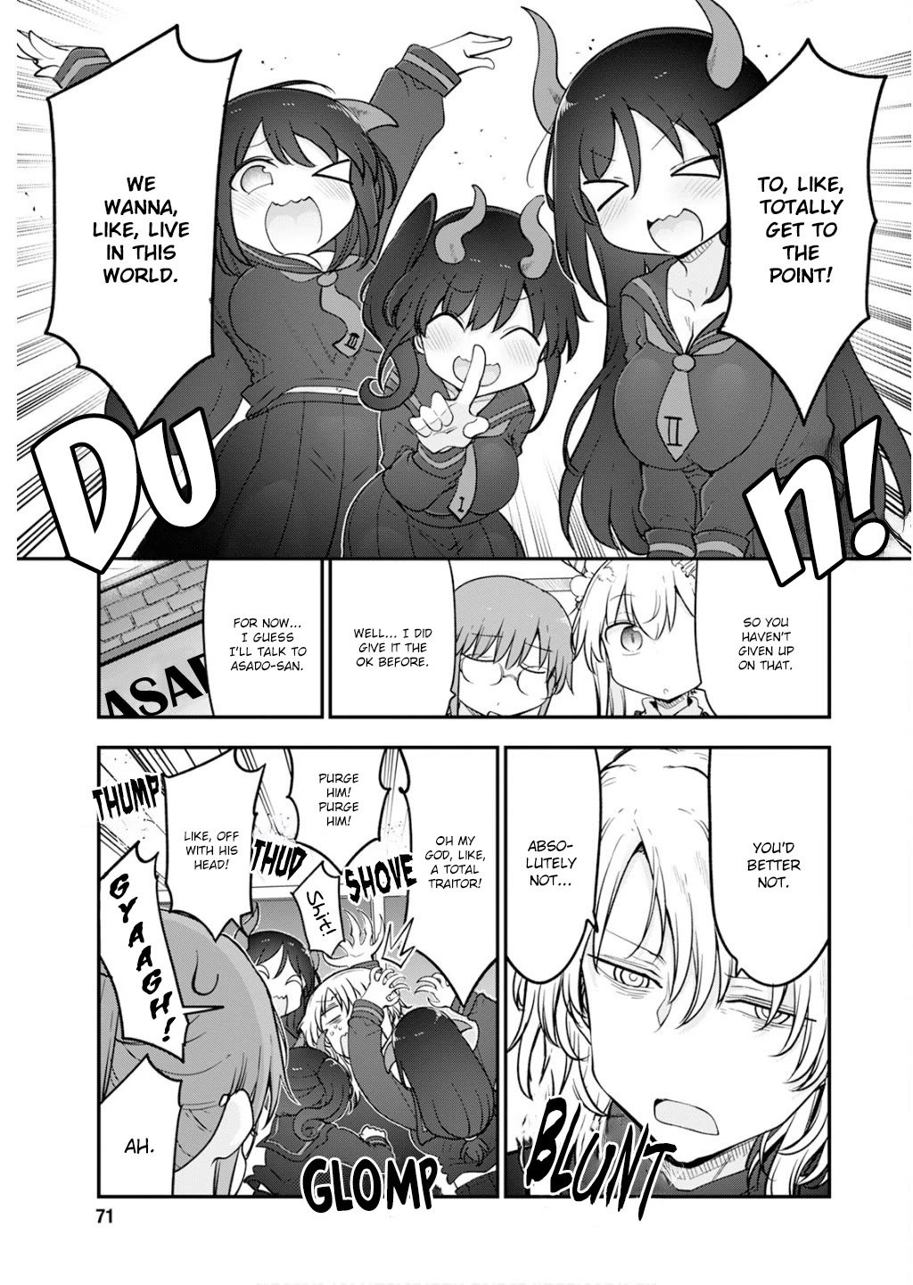 Miss Kobayashi's Dragon Maid: Ilulu Doesn't Understand Love chapter 165 page 3