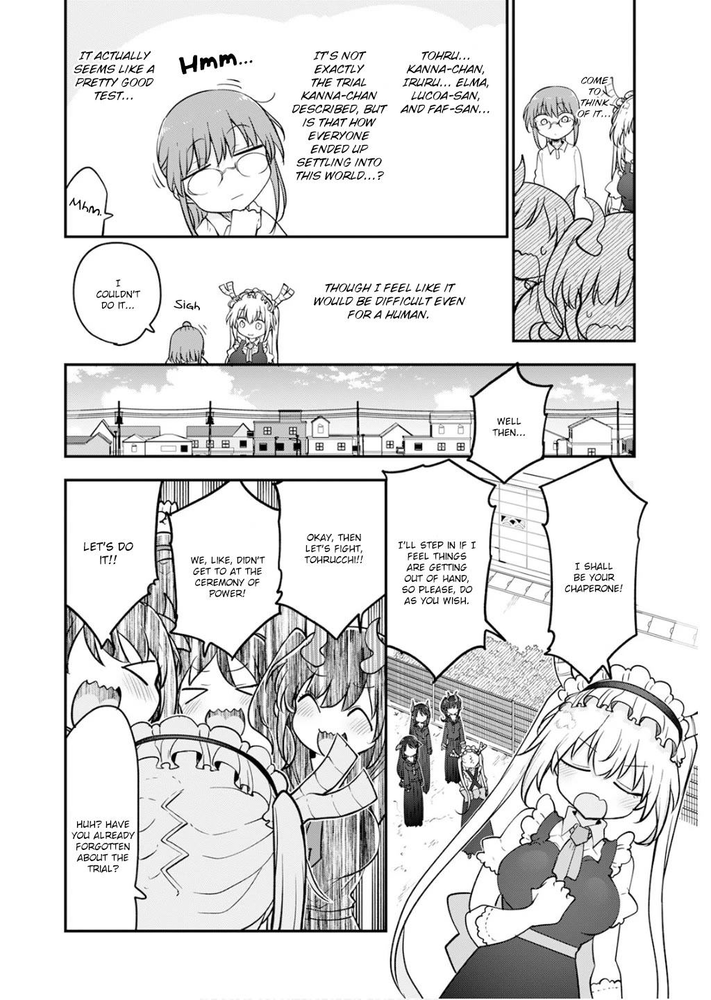 Miss Kobayashi's Dragon Maid: Ilulu Doesn't Understand Love chapter 165 page 6