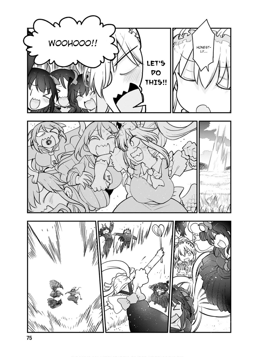 Miss Kobayashi's Dragon Maid: Ilulu Doesn't Understand Love chapter 165 page 7