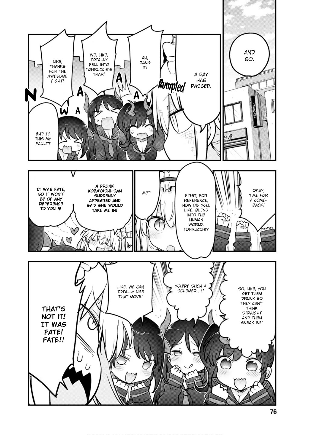 Miss Kobayashi's Dragon Maid: Ilulu Doesn't Understand Love chapter 165 page 8