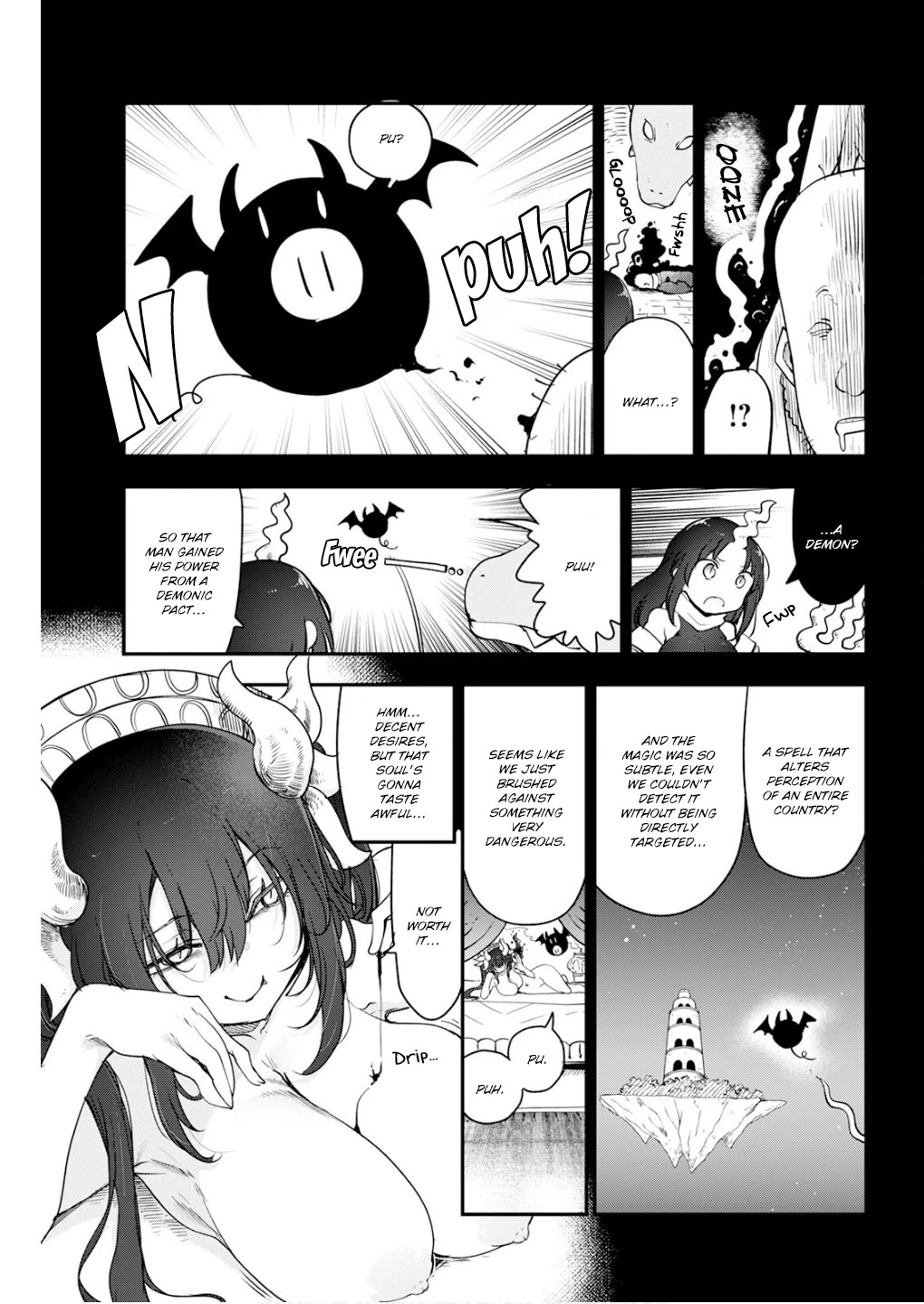 Miss Kobayashi's Dragon Maid: Ilulu Doesn't Understand Love chapter 166 page 13