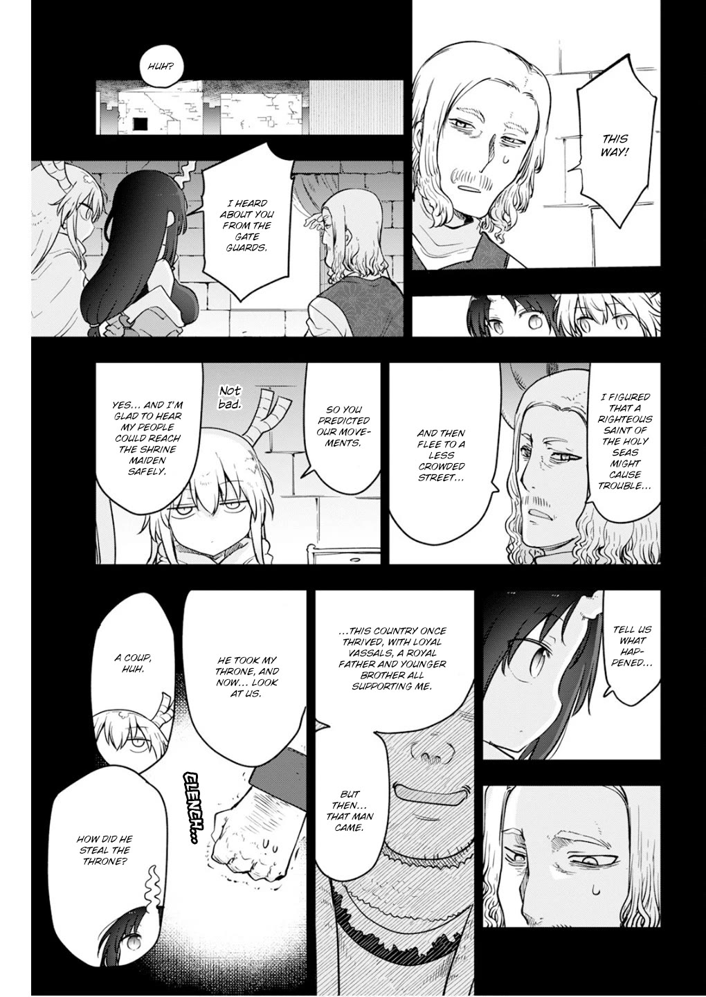 Miss Kobayashi's Dragon Maid: Ilulu Doesn't Understand Love chapter 166 page 7