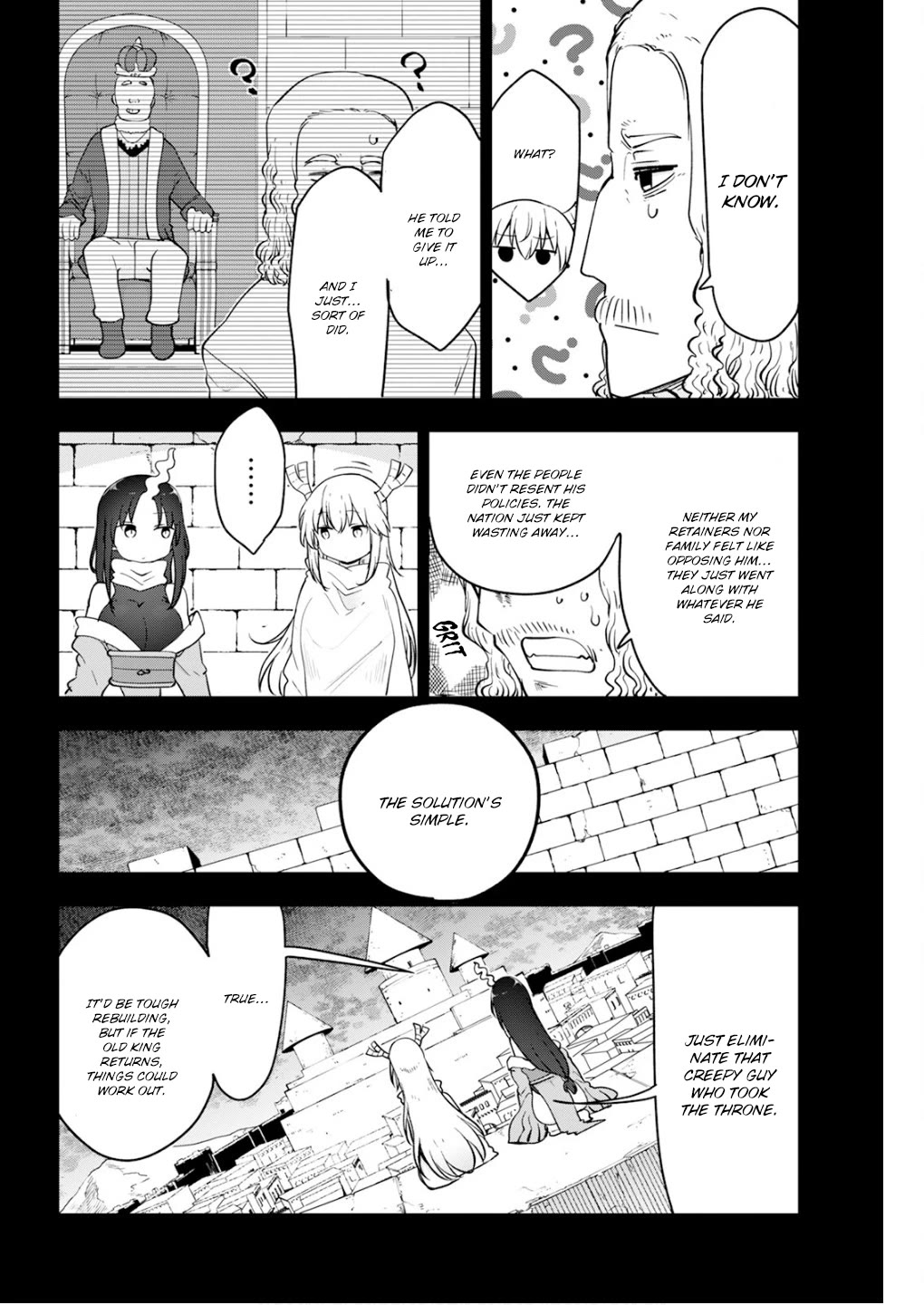 Miss Kobayashi's Dragon Maid: Ilulu Doesn't Understand Love chapter 166 page 8