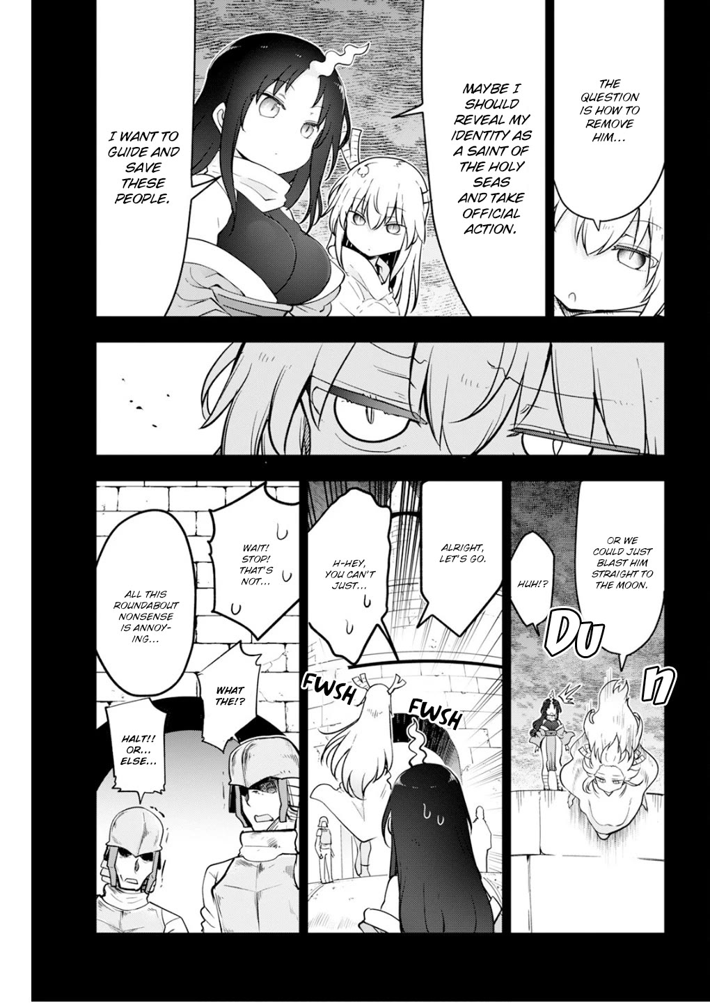 Miss Kobayashi's Dragon Maid: Ilulu Doesn't Understand Love chapter 166 page 9