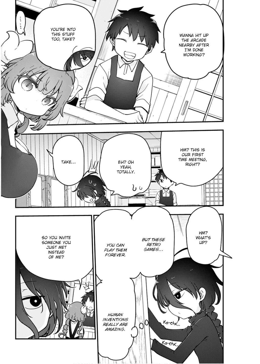 Miss Kobayashi's Dragon Maid: Ilulu Doesn't Understand Love chapter 167 page 8