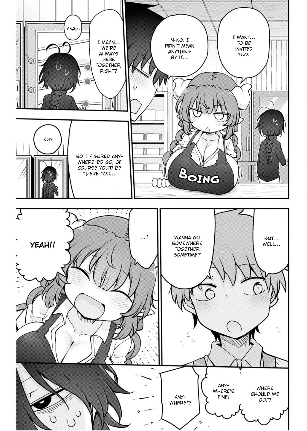 Miss Kobayashi's Dragon Maid: Ilulu Doesn't Understand Love chapter 167 page 9