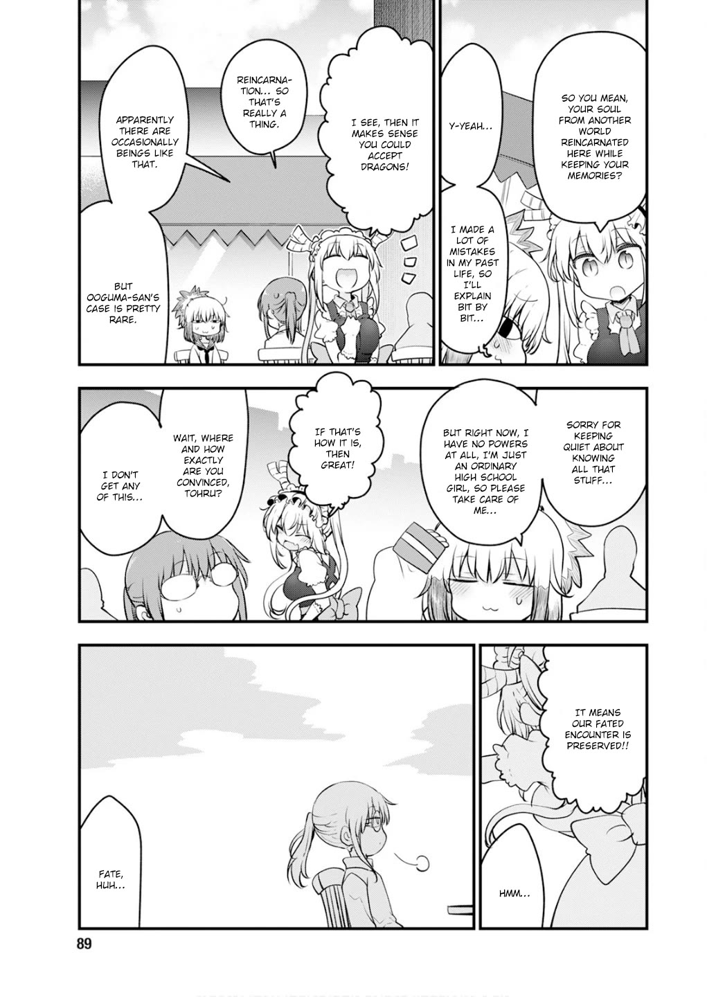 Miss Kobayashi's Dragon Maid: Ilulu Doesn't Understand Love chapter 168 page 13