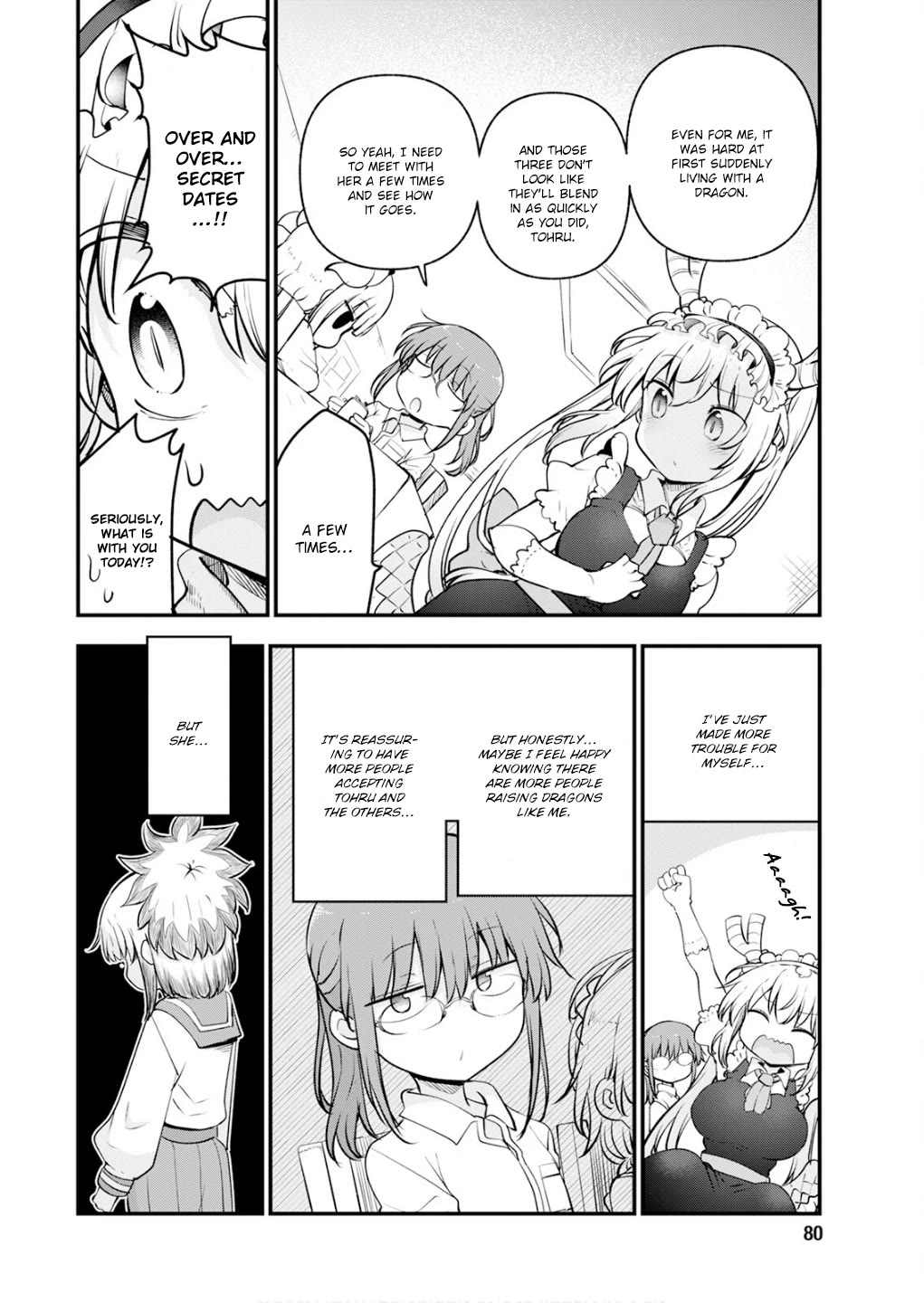 Miss Kobayashi's Dragon Maid: Ilulu Doesn't Understand Love chapter 168 page 4