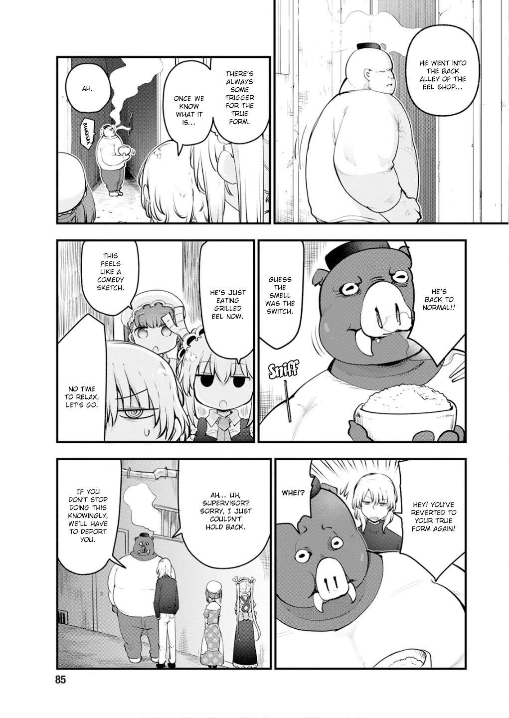 Miss Kobayashi's Dragon Maid: Ilulu Doesn't Understand Love chapter 168 page 9