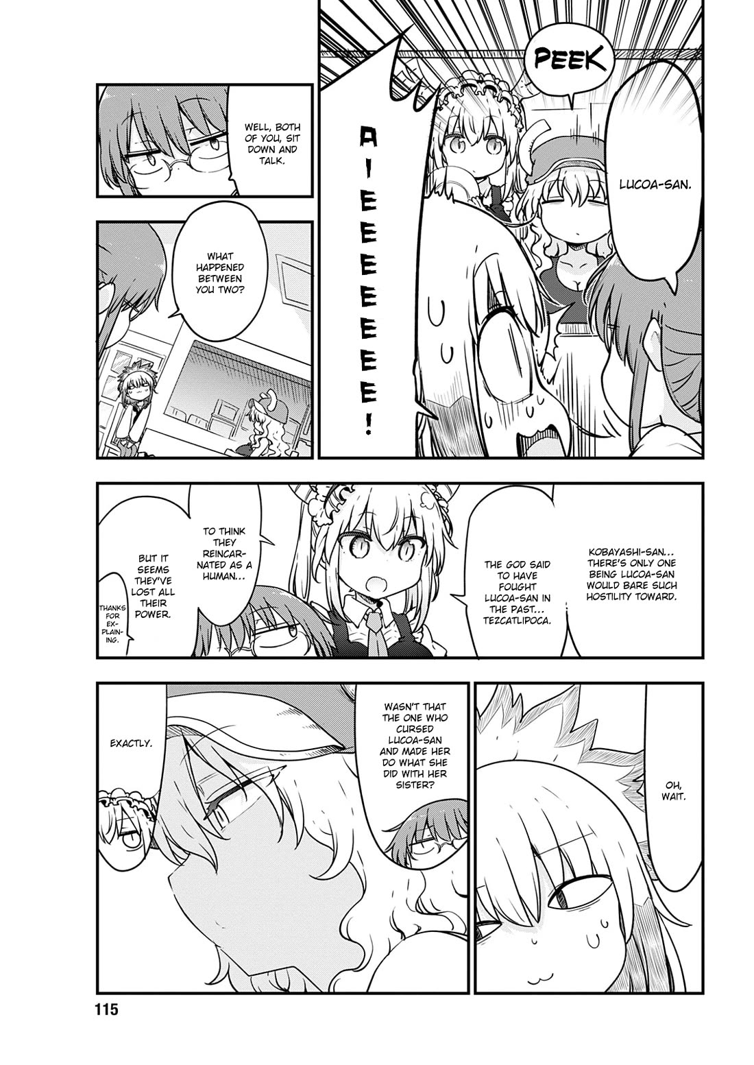 Miss Kobayashi's Dragon Maid: Ilulu Doesn't Understand Love chapter 169 page 11