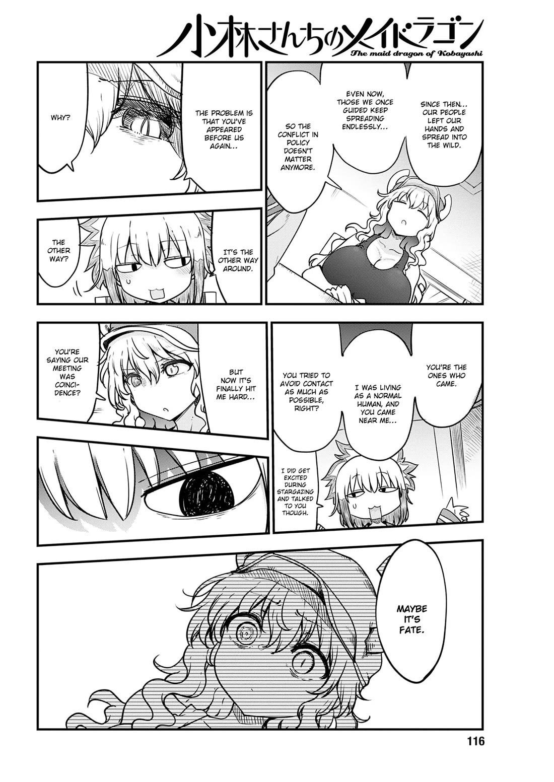 Miss Kobayashi's Dragon Maid: Ilulu Doesn't Understand Love chapter 169 page 12
