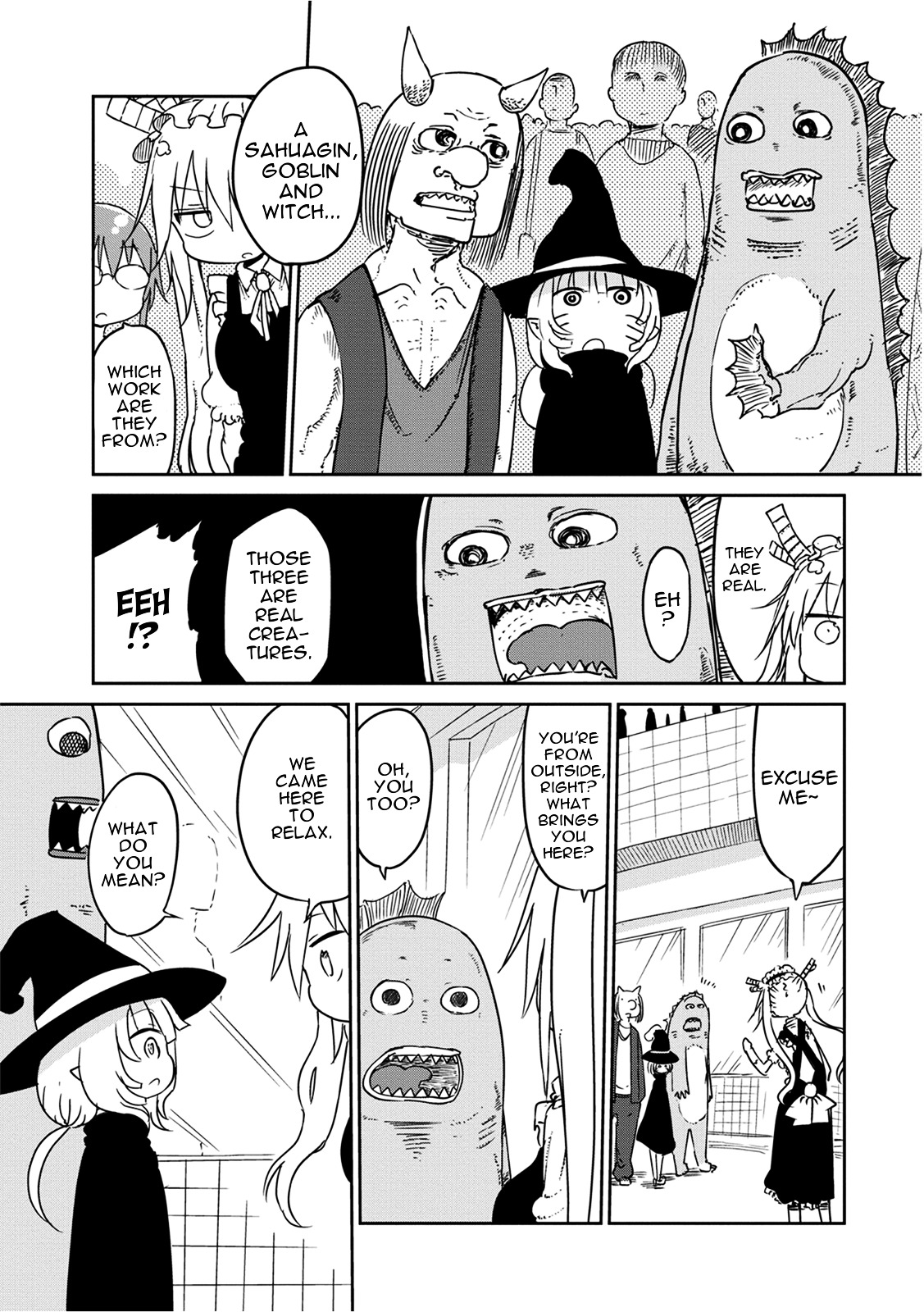 Miss Kobayashi's Dragon Maid: Ilulu Doesn't Understand Love chapter 17 page 7