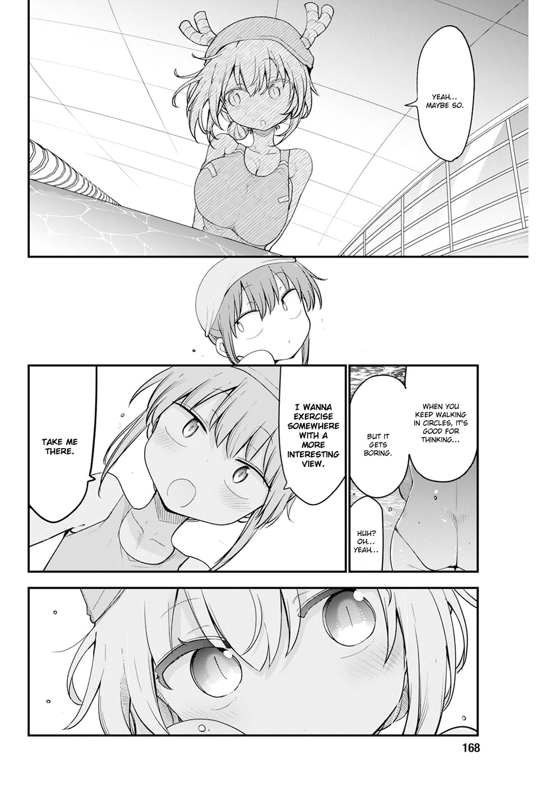 Miss Kobayashi's Dragon Maid: Ilulu Doesn't Understand Love chapter 171 page 10