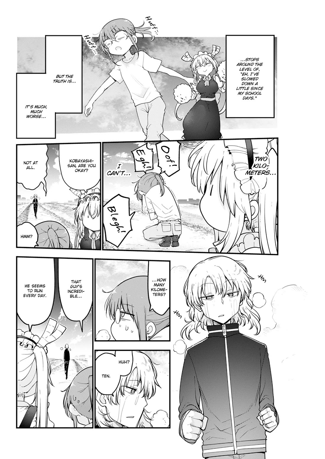 Miss Kobayashi's Dragon Maid: Ilulu Doesn't Understand Love chapter 171 page 4