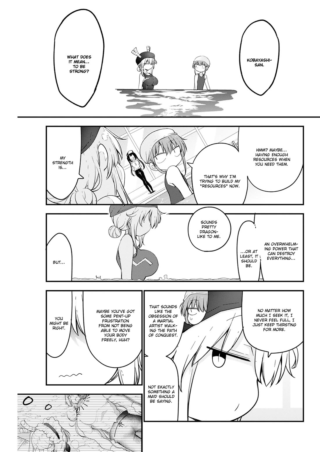 Miss Kobayashi's Dragon Maid: Ilulu Doesn't Understand Love chapter 171 page 9