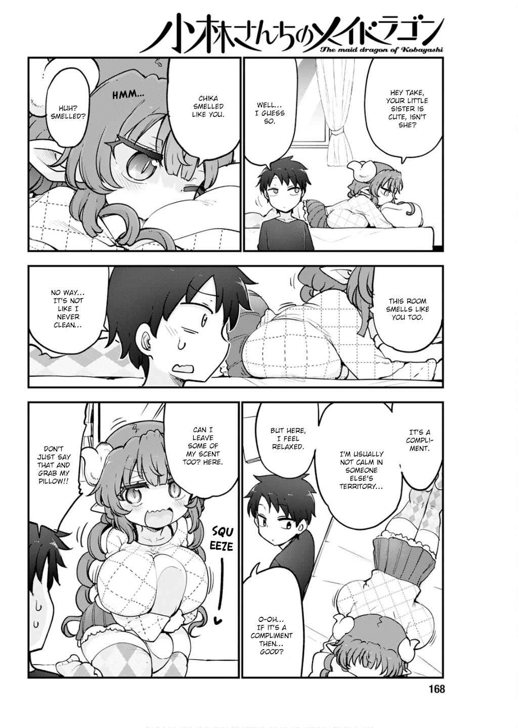 Miss Kobayashi's Dragon Maid: Ilulu Doesn't Understand Love chapter 172 page 10