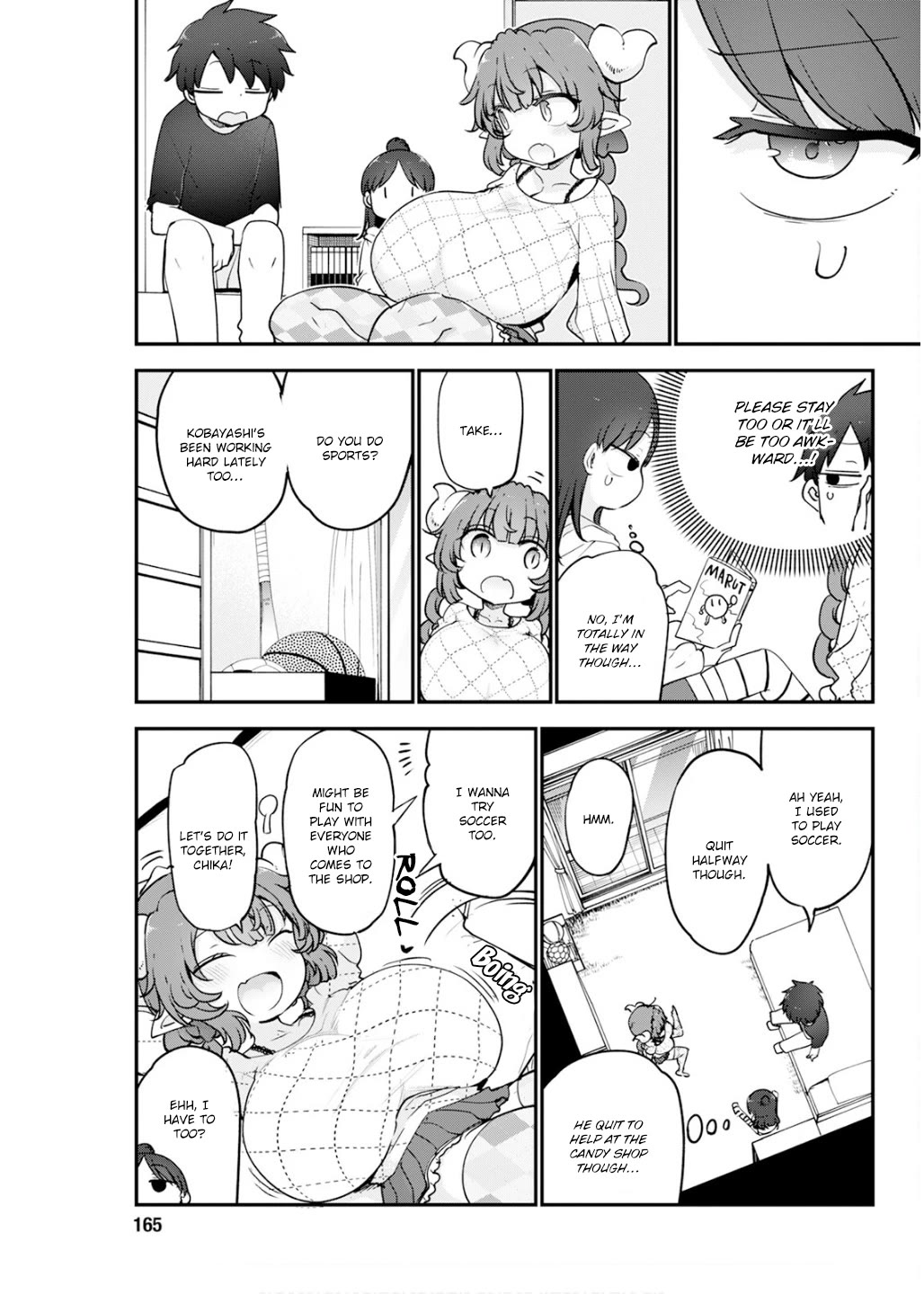Miss Kobayashi's Dragon Maid: Ilulu Doesn't Understand Love chapter 172 page 7