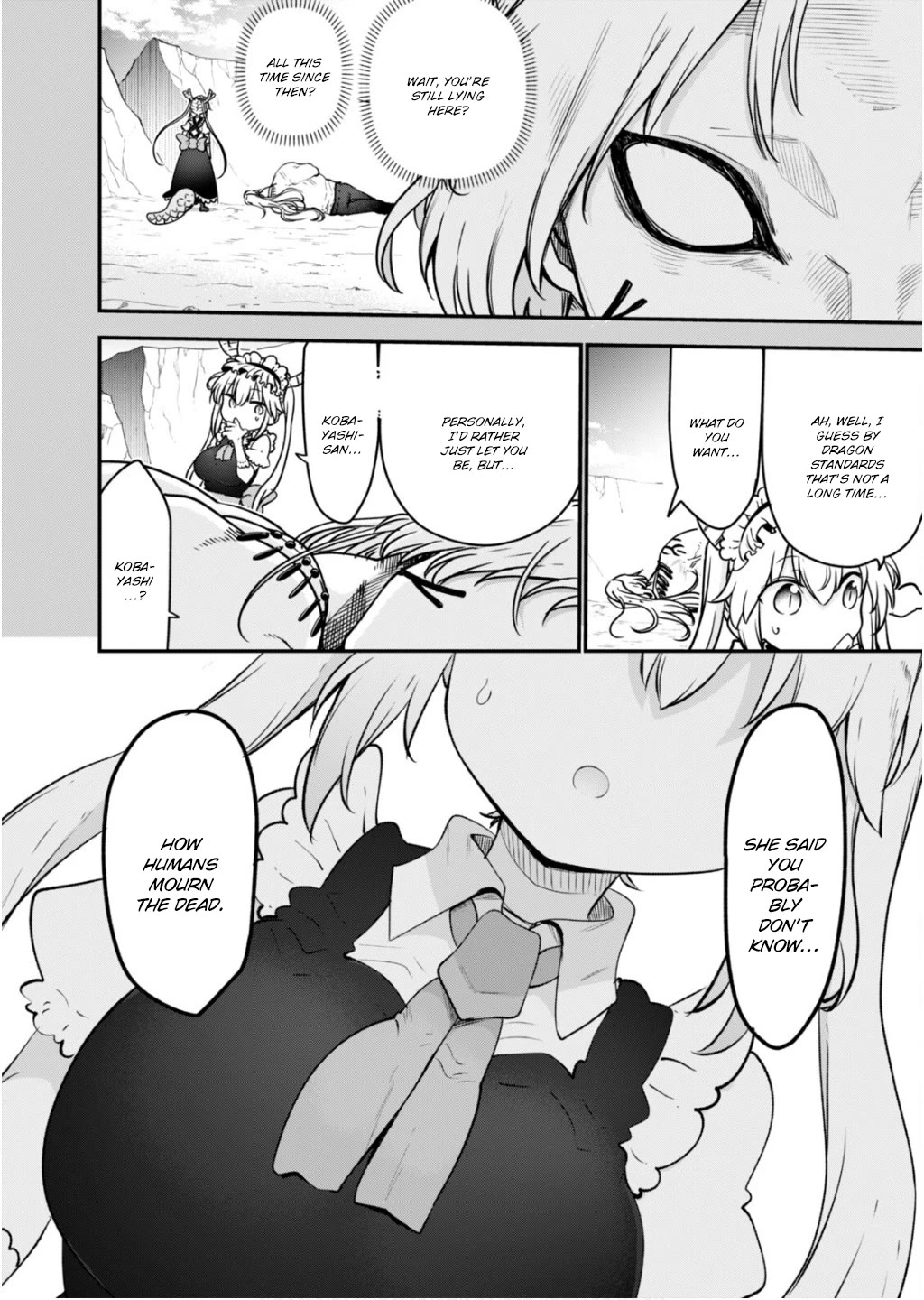Miss Kobayashi's Dragon Maid: Ilulu Doesn't Understand Love chapter 173 page 3