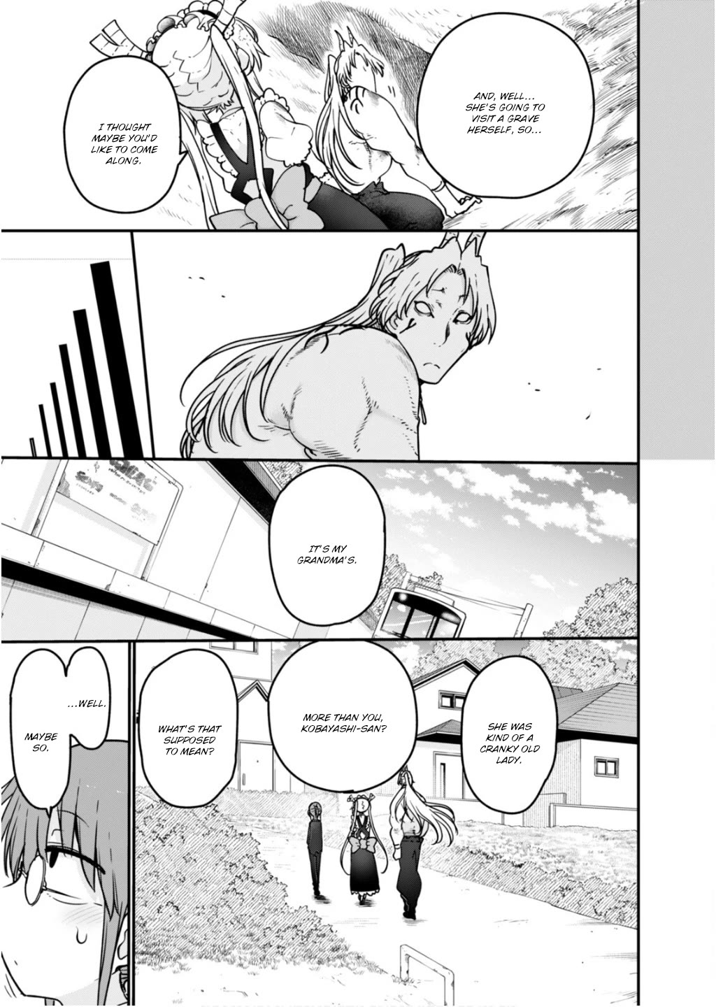 Miss Kobayashi's Dragon Maid: Ilulu Doesn't Understand Love chapter 173 page 4