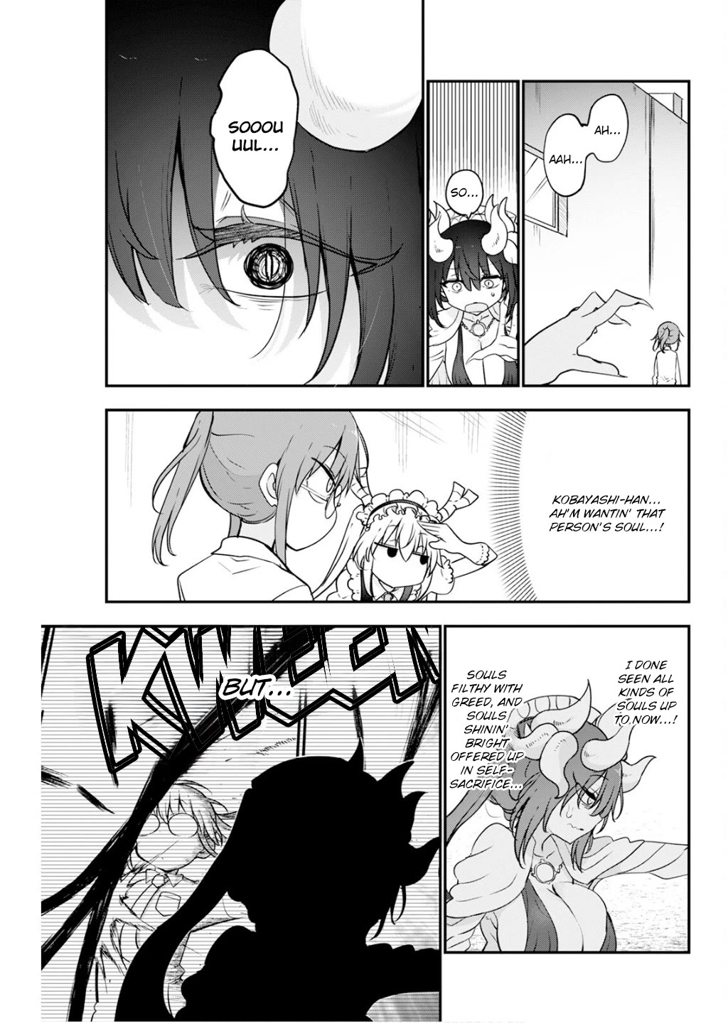 Miss Kobayashi's Dragon Maid: Ilulu Doesn't Understand Love chapter 174 page 3