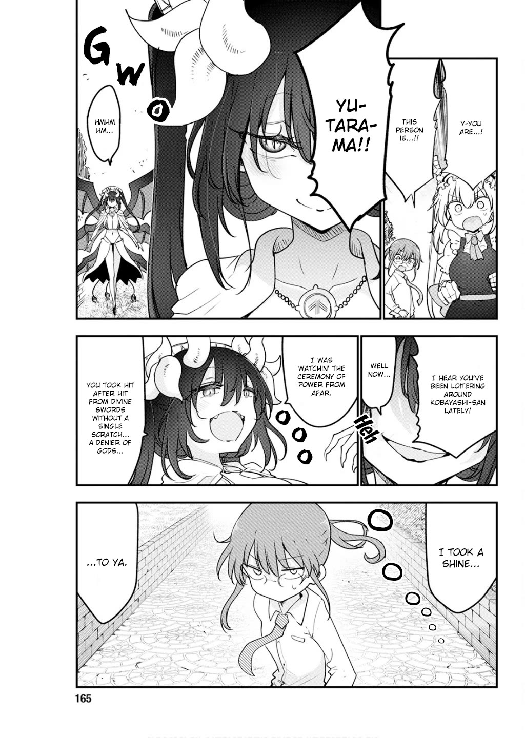 Miss Kobayashi's Dragon Maid: Ilulu Doesn't Understand Love chapter 174 page 9