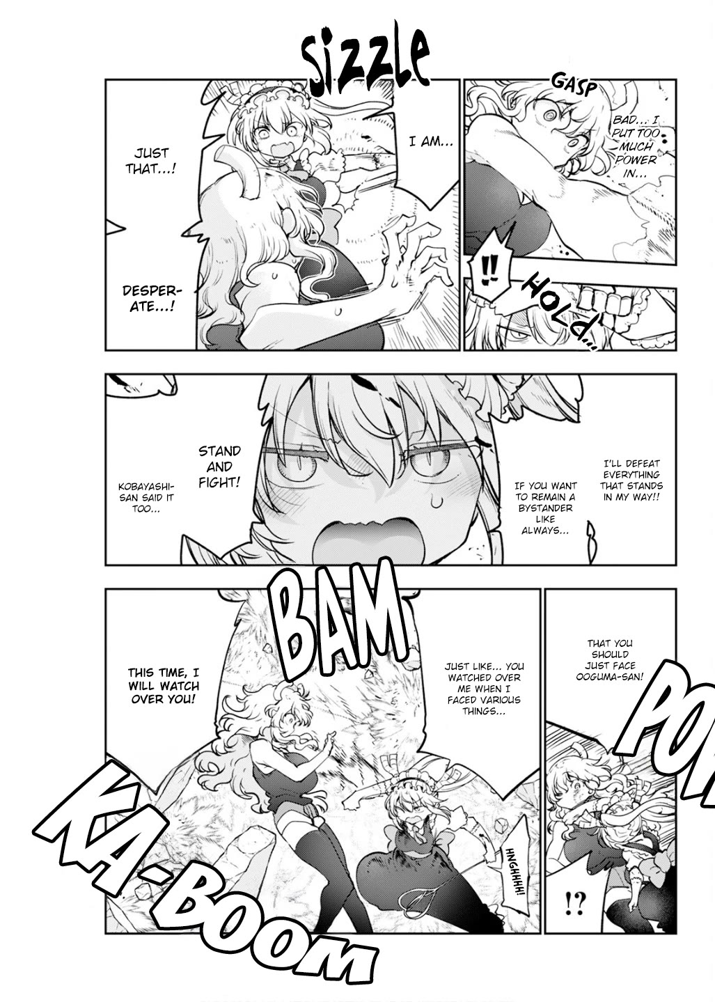 Miss Kobayashi's Dragon Maid: Ilulu Doesn't Understand Love chapter 175 page 13
