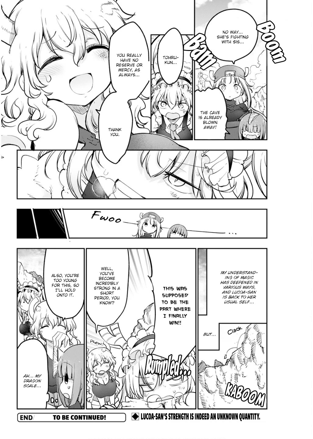 Miss Kobayashi's Dragon Maid: Ilulu Doesn't Understand Love chapter 175 page 14