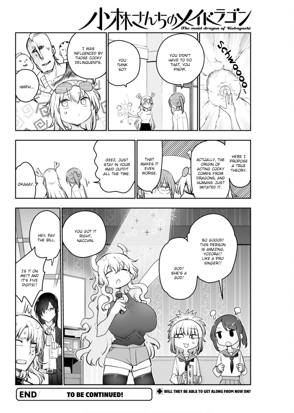 Miss Kobayashi's Dragon Maid: Ilulu Doesn't Understand Love chapter 176 page 14