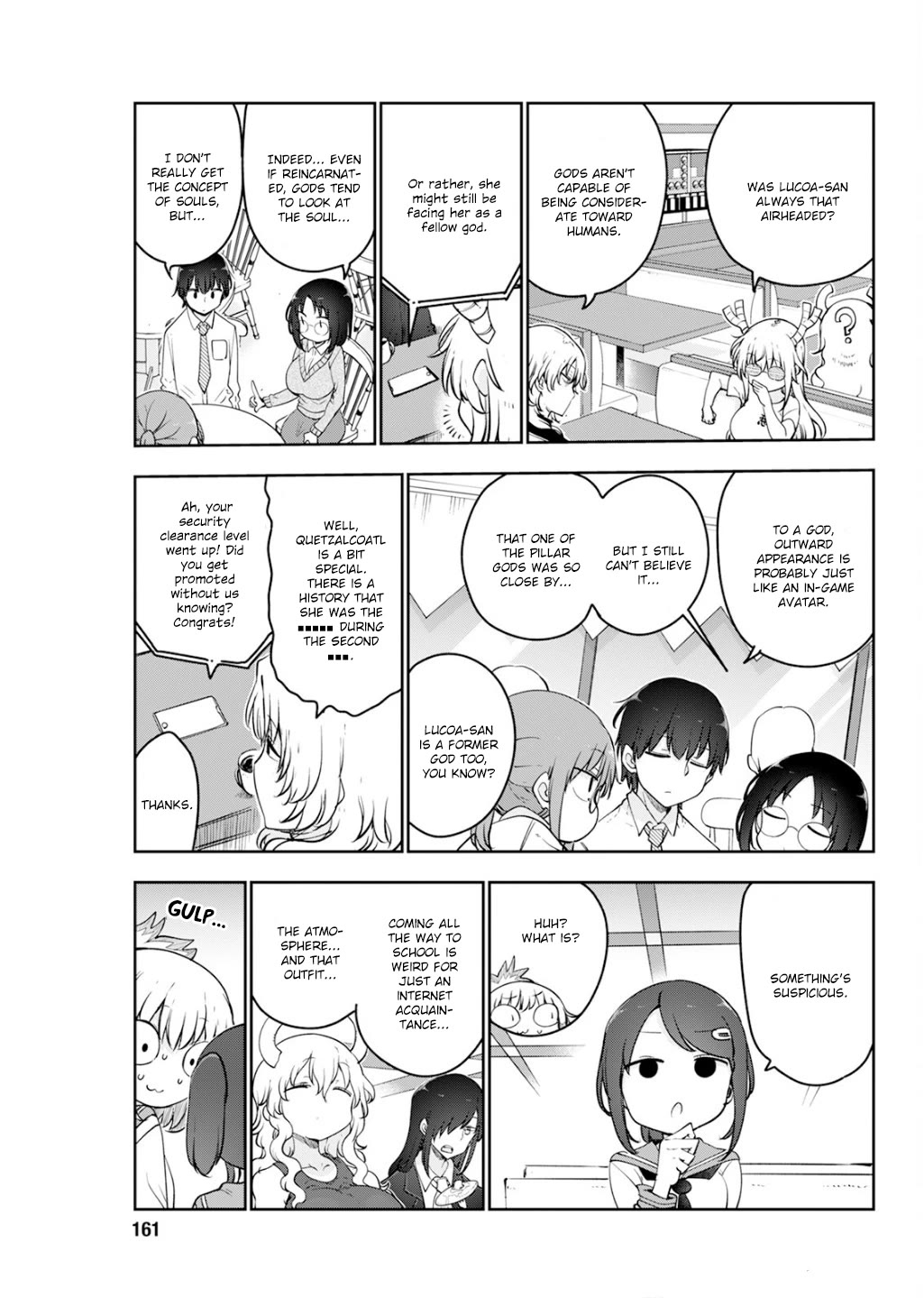 Miss Kobayashi's Dragon Maid: Ilulu Doesn't Understand Love chapter 176 page 5